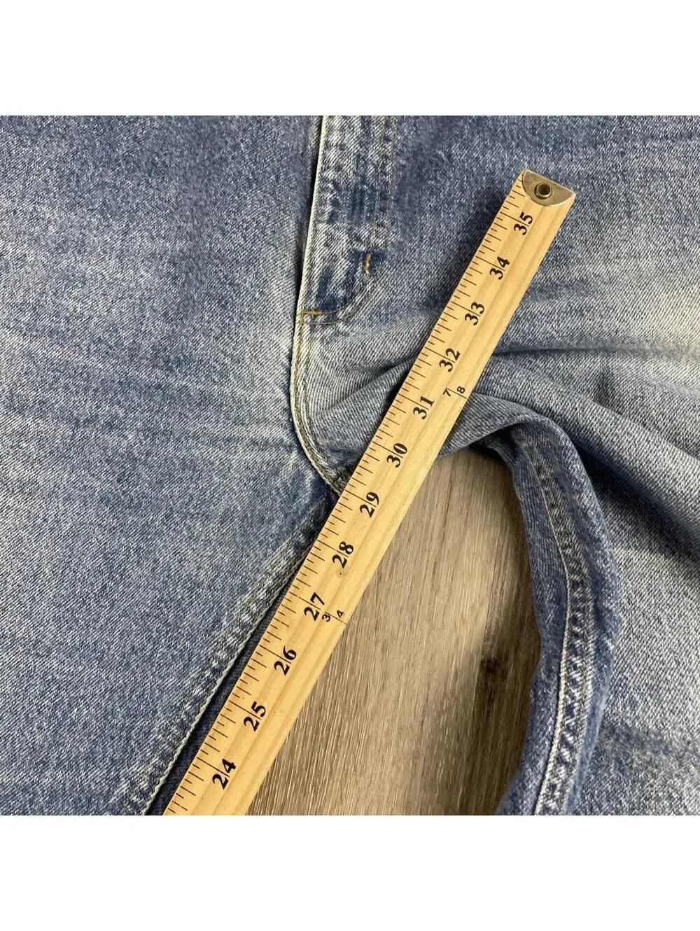 Vintage Carhartt P8500 Jeans Men’s 42x30 USA Made 90s Workwear Denim Faded